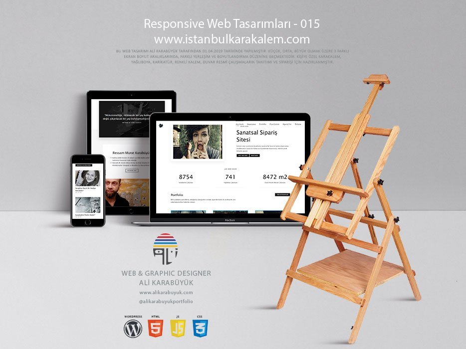 Karakalem Web Tasarım Sayfası