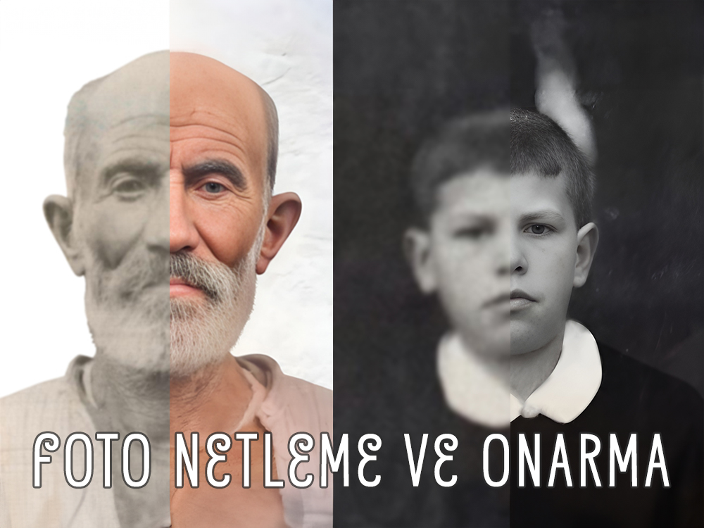 Fotoğraf Netleme ve Onarma İşlemleri